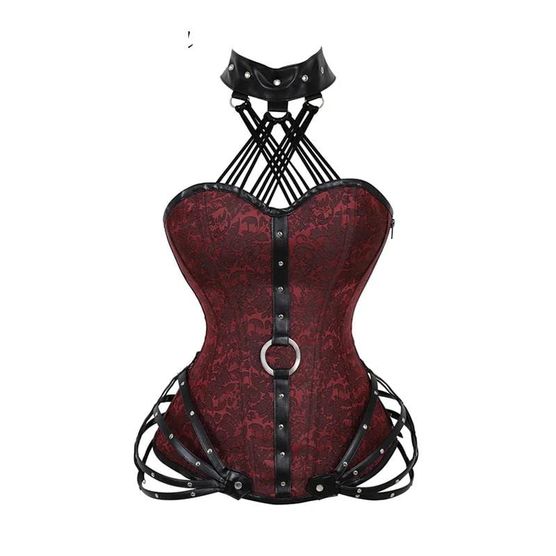 Monique Halter Steel Boned Corset 2 Monique Halter Steel Boned Corset - Image 2