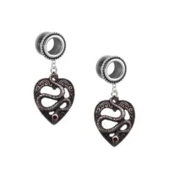 Ominous Stainless Steel Tunnel Earrings 10 Ominous Stainless Steel Tunnel Earrings -Gothic Clothing Store 4 8a9a10a2 758e 44d3 a562 469ed57626e8