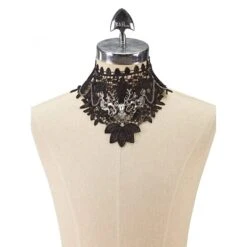 Lace Deer Collar Choker -Gothic Clothing Store 4 9adc5f11 a843 4c09 8079 c5da26ec7599