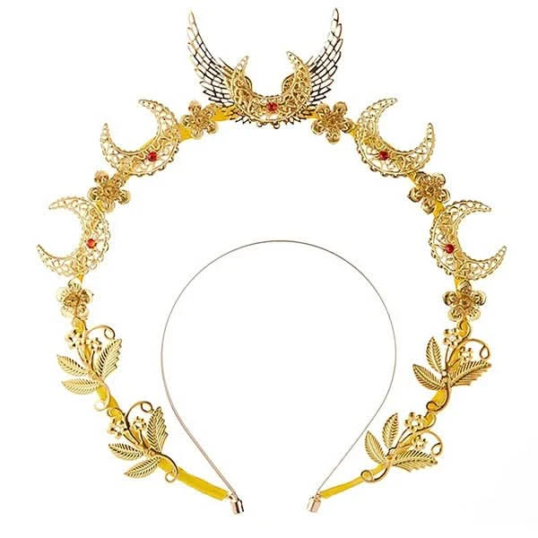 Elysia Midnight Moonscape Headband 4 Elysia Midnight Moonscape Headband - Image 4