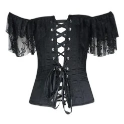 Amabel Off Shoulder Lace Corset -Gothic Clothing Store 4 c5ff3396 2320 4a04 8bcc 366969e48dbb