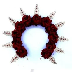 Handmade Floral Halo Crown -Gothic Clothing Store 4 cff4a7e6 2e7e 4da4 80a0 ef8426e3fc02