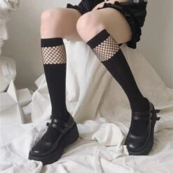 Vintage Gal Gothic Socks -Gothic Clothing Store 4 d24b7e87 f345 47fe aefc 329f84ae8436