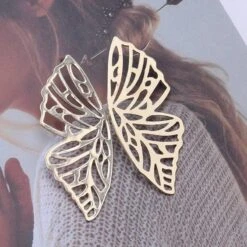 Hollow Butterfly Earrings -Gothic Clothing Store 4 d46ae6b5 f110 4ccd 8a1c 49de3df9c3fb