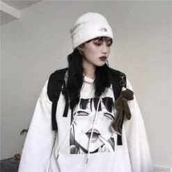 Manga Girl Oversized Hoodie 20 Manga Girl Oversized Hoodie -Gothic Clothing Store 4 dffac4bb 286e 43d5 8667 dbf6444399b7