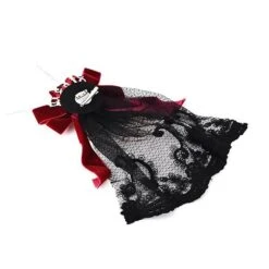 Steampunk Rosebone Hair Clip -Gothic Clothing Store 4 e1a72121 281f 49c5 9ab1 8a3a3bd07e03