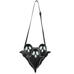 Triple Ghost Crossbody Bag -Gothic Clothing Store 4 e36e6911 e748 4bfd a41a 7bdd9f38236c