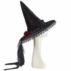 Theodora Witch Hat -Gothic Clothing Store 4 ee985b39 ec24 460d a5bb cbcfcd531602
