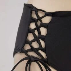 Shadow Weaver Gothic Halter Bikini -Gothic Clothing Store 4 f11548b1 9b0c 409f bb89 f8a5dbb9d440