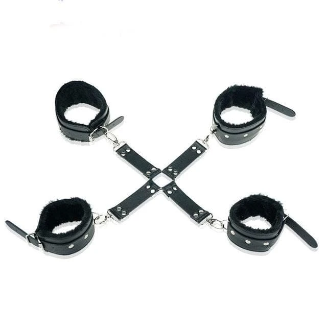 Naughty Girl Leather Handcuffs 5 Naughty Girl Leather Handcuffs - Image 5