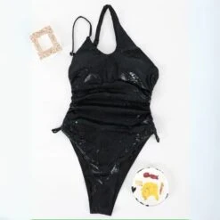 Siren's Touch Snake Print One-Shoulder Swimsuit -Gothic Clothing Store 4 f85c3c7a a233 4059 acb7 fa37859c243a