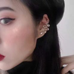 Snake Cuff Earrings -Gothic Clothing Store 4 f920fa28 5488 43c8 92be e6910064b427