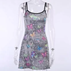 Striped Wonderland Dress -Gothic Clothing Store 4 fd97e784 024e 4449 9da1 220a8a7e72e0