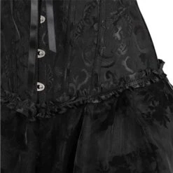 Witch Bride Overbust Corset Dress -Gothic Clothing Store 5 01bbd435 4a49 4fc2 ab3f 58687a1a9daf
