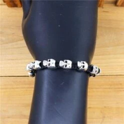 Smiling Skull Vintage Bracelet -Gothic Clothing Store 5 19d91b69 f3d4 4428 ba99 e06083647480
