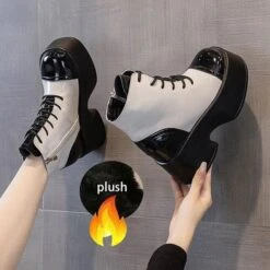 Julie Platform Saddle Shoes -Gothic Clothing Store 5 21e2e0a6 10c2 4b04 b725 86c122cb1f62