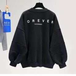 Bunny Haze Loose Sweatshirt -Gothic Clothing Store 5 25f8e586 2135 4115 bdb5 2b40be7db204