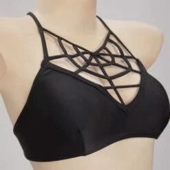 Shadow Weaver Gothic Halter Bikini -Gothic Clothing Store 5 2ea98fb7 9eda 4b84 be0d 8d71b00f983e