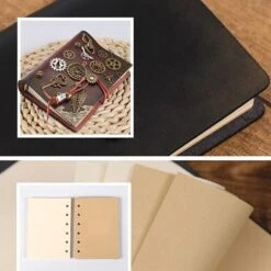 Test Of Time Steampunk Leather Notebook -Gothic Clothing Store 5 3e55c295 4fc9 43df b2bf 85ffadf0884d