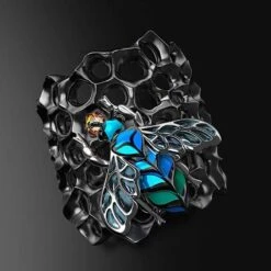 Clever Honeybee Ring -Gothic Clothing Store 5 3fe14217 1338 4b99 9f80 12ee436be7e0