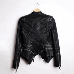 Jean Rider Faux Leather Jacket -Gothic Clothing Store 5 441e4a43 dfa3 492b 9e01 252503a17b6e