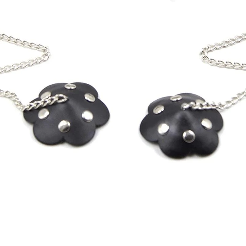 Gothic Punk Choker With Nipple Cover 6 Gothic Punk Choker With Nipple Cover - Image 6