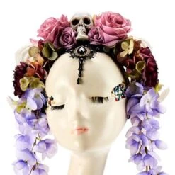 Skull Flower Veil Headband -Gothic Clothing Store 5 571546dd 4707 4483 bd1d 8f5ed31186d7