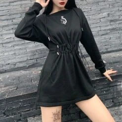 Lil Moon Flower Dress Hoodie -Gothic Clothing Store 5 608fa100 4d54 4606 a5bc 46306f8407cb