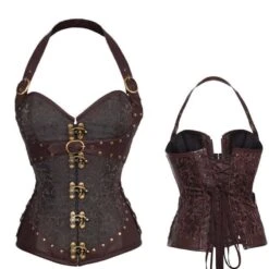 Dark Abyss Brocade Steampunk Corset -Gothic Clothing Store 5 700671b4 172a 463e a443 546e9f65ba2f