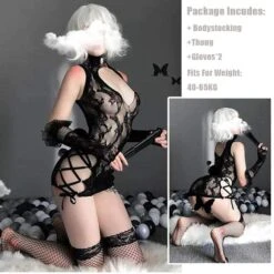 Deadly Night Slutty Lingerie Set -Gothic Clothing Store 5 9545100e 99f8 4302 9520 7b962a671a55