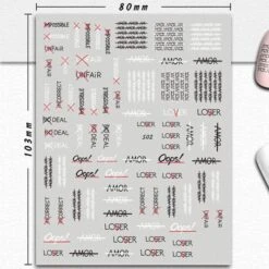 Abstract Girl Nail Stickers 18 Abstract Girl Nail Stickers -Gothic Clothing Store 5 9c867432 f264 41f3 93a8 4eeadb98893e