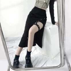 Harajuku Sexy Long Skirt -Gothic Clothing Store 5 a4ee7271 6ee5 4412 86e3 984aed3a6f02