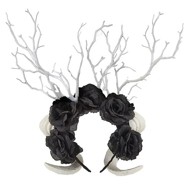 Grimwood Darkrose Headband 6 Grimwood Darkrose Headband - Image 6