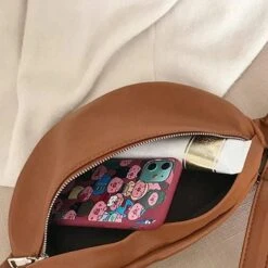 Minimalist Leather Bum Bag -Gothic Clothing Store 5 ab472e65 27f0 42ee 815e 0f5102f18bea