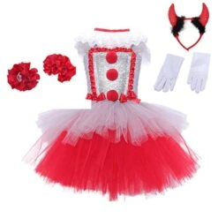 Pennywise Inspired Girls Tutu Dress -Gothic Clothing Store 5 ac2d6079 ad98 4b3d 93d0 f8a20e116852