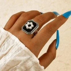 Vintage Black Cocktail Rings -Gothic Clothing Store 5 b210f9bb 1ca2 4cec a315 f0953d5c2cd5