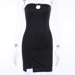 Midnight Buckle Up Dress -Gothic Clothing Store 5 b2cb691e 6f0a 4ed1 84ae 56a14b623299