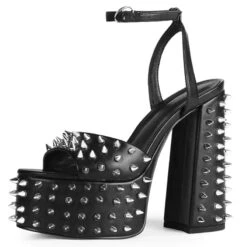 Hell's Thorns Platform Sandals -Gothic Clothing Store 5 c1059c01 b6ec 4b39 861d 1b513603c352
