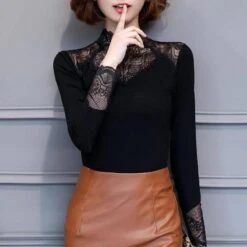 Midnight Kiss Lace Top -Gothic Clothing Store 5 cb08ede1 3620 4379 8edd 0258325faea5