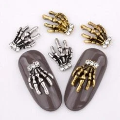 Hand Skeleton Nail Ornaments -Gothic Clothing Store 5 d61acfa5 9537 434b 9ea1 d7322b6a07bd