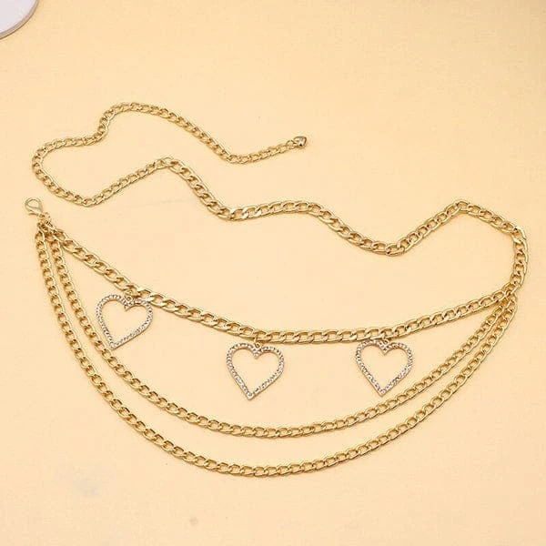 Peach Heart Waist Chain 5 Peach Heart Waist Chain - Image 5