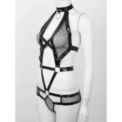 Venus Wet Look Leather Lingerie -Gothic Clothing Store 5 f58500cc 9de6 456b b654 9f98104fd420