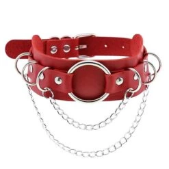 Lawbreaker Punk Leather Choker -Gothic Clothing Store 5 f814a5a8 cc30 4ede a5c1 819b64431f57