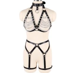 Mistress Chain Harness -Gothic Clothing Store 5 fb390c22 b1fa 4737 9c6a 981e4180fb35