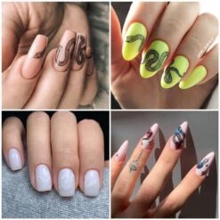 Serpent Nail Art Stickers -Gothic Clothing Store 5 fe950c64 0a82 46b3 8592 573868a2f2c2