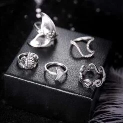 Gothic Wave Ring -Gothic Clothing Store 5ring