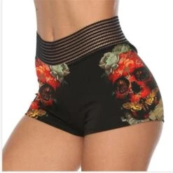 Reeva High Waist Gothic Shorts -Gothic Clothing Store 6 0e7528a7 05e0 42b1 b7a6 dbcfed01b1bd