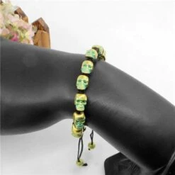 Smiling Skull Vintage Bracelet -Gothic Clothing Store 6 112b4847 5e6e 41b8 9801 70fb0012b537