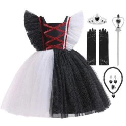 Cruella Deville Inspired Costume Dress -Gothic Clothing Store 6 15d3fe02 096a 4c71 b587 e3322d226aa3