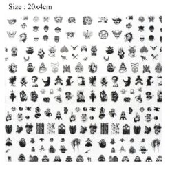 Oh My Skull Nail Art Stickers -Gothic Clothing Store 6 24fbc126 60d8 4c65 9911 058c1116fce6